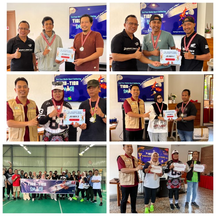 25 Jurnalis Meriahkan TIBA TIBA SMASH Media End Year Gathering 2025 Honda Capella Batam