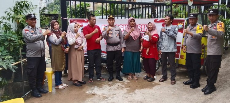 Minggu Kasih Kamtibmas, Polsek Batu Ampar Ajak Warga Mekar Wangi Jaga Keamanan Lingkungan