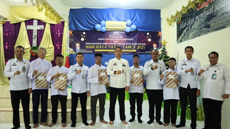 Lapas Batam Serahkan Remisi Khusus Natal 2025, Momentum Pembinaan dan Harapan Baru