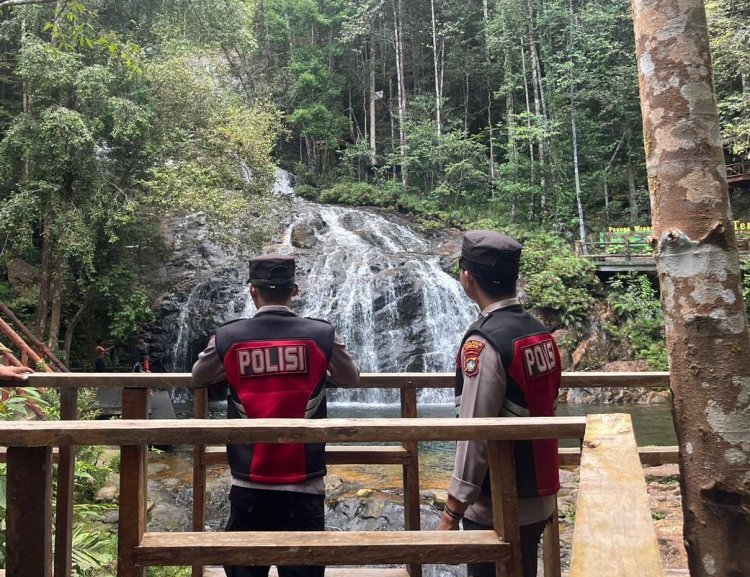 Libur Natal 2025 dan Tahun Baru 2026, Polres Lingga Intensifkan Pengamanan Objek Wisata