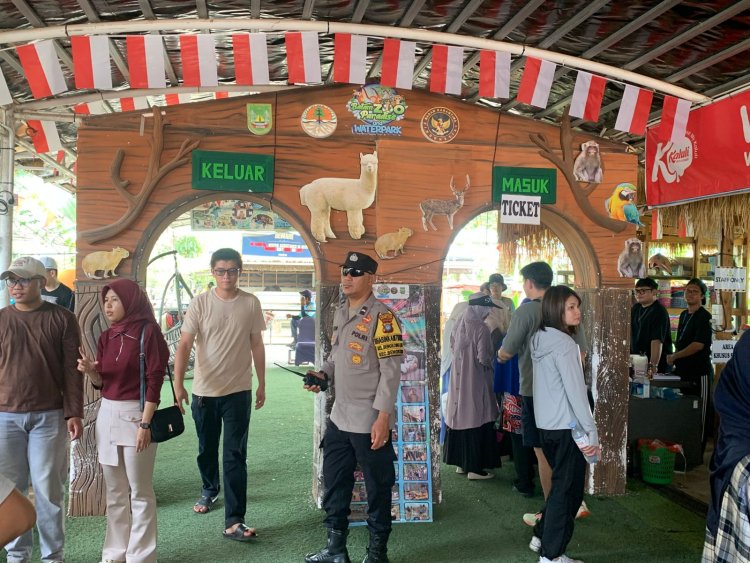 Pastikan Keamanan saat Liburan, Polisi Pantau Lokasi Wisata di Bengkong