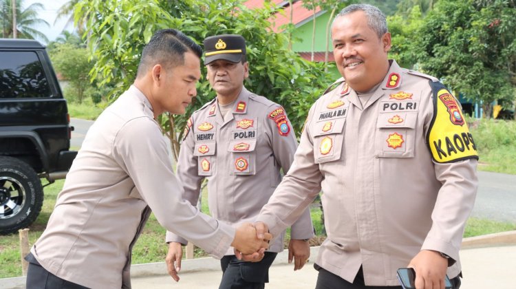 Dukung Program Nasional Polri, Polres Lingga Ikuti Secara Virtual Groundbreaking 442 SPPG Polri