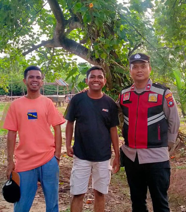 Polsek Sekupang  Patroli di Tempat Wisata Beliung, Jaga Sitkamtibmas Akhir Tahun 2025