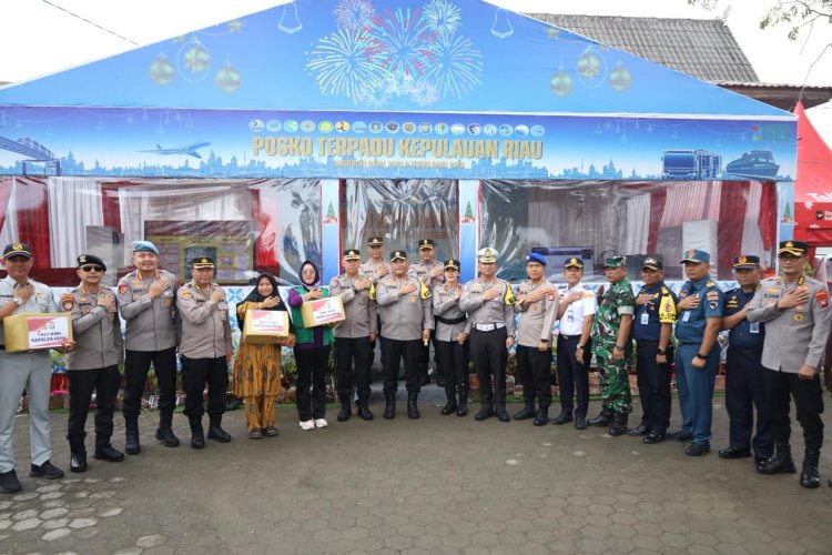 KAPOLDA KEPRI TINJAU POS PAM DAN POS TERPADU DI TANJUNGPINANG–BINTAN: PASTIKAN PELAYANAN NATARU AMAN, NYAMAN, DAN HUMANIS