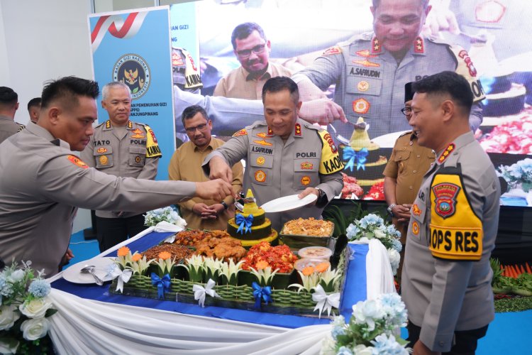 KAPOLDA KEPRI RESMIKAN SPPG POLRESTA TANJUNGPINANG, DUKUNG PROGRAM MAKAN BERGIZI GRATIS