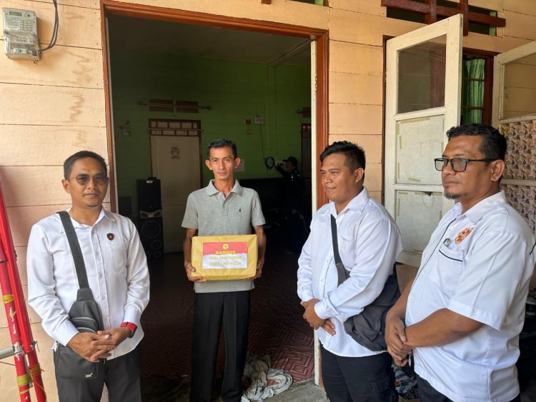 Sat Intelkam Polres Lingga Wujudkan Kepedulian Sosial pada Hari Jadi Intelijen Polri ke-80