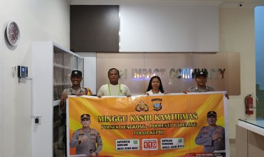 Polsek Bengkong Gelar Minggu Kasih Kamtibmas di Gereja Impact Community, Pererat Silaturahmi dengan Jemaat