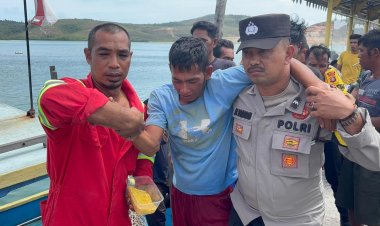 Kapal Nelayan KM Safira Jaya Tenggelam di Perairan Tambelan, Lima ABK Selamat