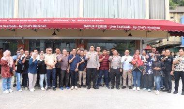 Pererat Sinergitas, Kapolresta Barelang Gelar Silaturahmi Bersama Insan Pers se-Kota Batam