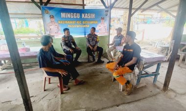 Minggu Kasih Kamtibmas Polsek Batu Ampar, Warga Tanjung Sengkuang Minta Patroli Rutin Lingkungan