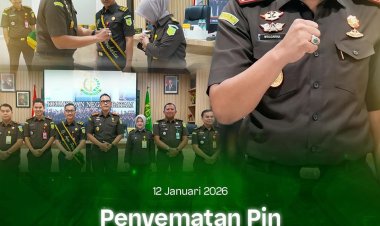 Kejari Batam Laksanakan Penyematan Pin WBK, Teguhkan Komitmen Zona Integritas