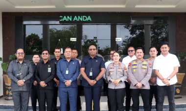 Jalin Sinergitas, Kapolres Karimun Silaturahmi Ke Pengadilan Negeri Tg. Balai Karimun Kelas II