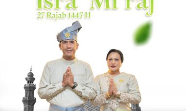 Kepala Kejaksaan Negeri Batam dan Ketua IAD Daerah Batam Sampaikan Ucapan Peringatan Isra’ Mi’raj 1447 H