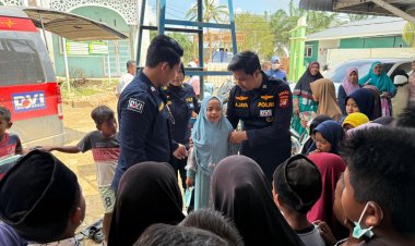 Tim Medis Polri Jangkau Korban Banjir Aceh Tamiang, Pulihkan Kesehatan dan Semangat Warga