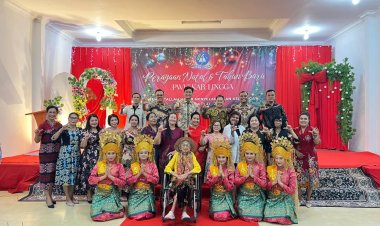 Wujudkan Rasa Aman Masyarakat, Polres Lingga Kawal Perayaan Nataru PWKI Kabupaten Lingga