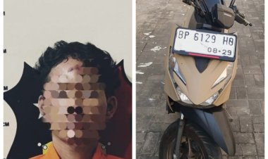 Maling Motor Bersenjata Pisau di Bengkong Ditangkap, Rekannya Diburu Polisi