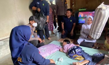 Polri Hadir Jaga Asa di Tengah Bencana, Ratusan Warga Aceh Terima Layanan Bakti Kesehatan Ops Aman Nusa II