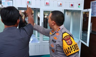 Peduli Pascabencana, Polres Pidie Jaya Hadirkan Depot Air Minum RO Gratis di Pos Satlantas