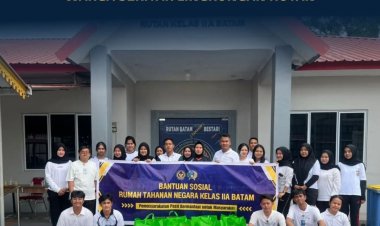 RUTAN BATAM SALURKAN BANTUAN SOSIAL KEPADA WARGA SEKITAR LINGKUNGAN RUTAN