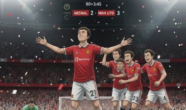 Emirates Senyap! Manchester United Hancurkan Keangkeran Markas Arsenal.