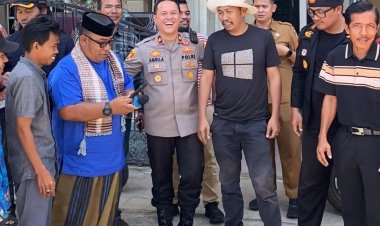 Kapolsek Batu Ampar Gelar Silaturahmi Bersama Tokoh Masyarakat dan LSM Bahas Gangguan Air Bersih di Tanjung Sengkuang