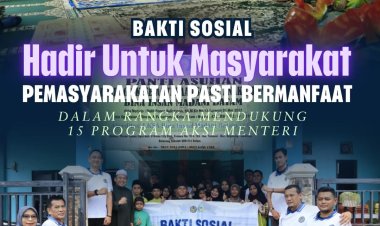 Lapas Batam Gelar Bakti Sosial di Panti Asuhan Bina Insan Madani