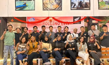 Pererat Silaturahmi, Bikers Stylo160 Tanjung Pinang Gelar Gathering Bersama Honda