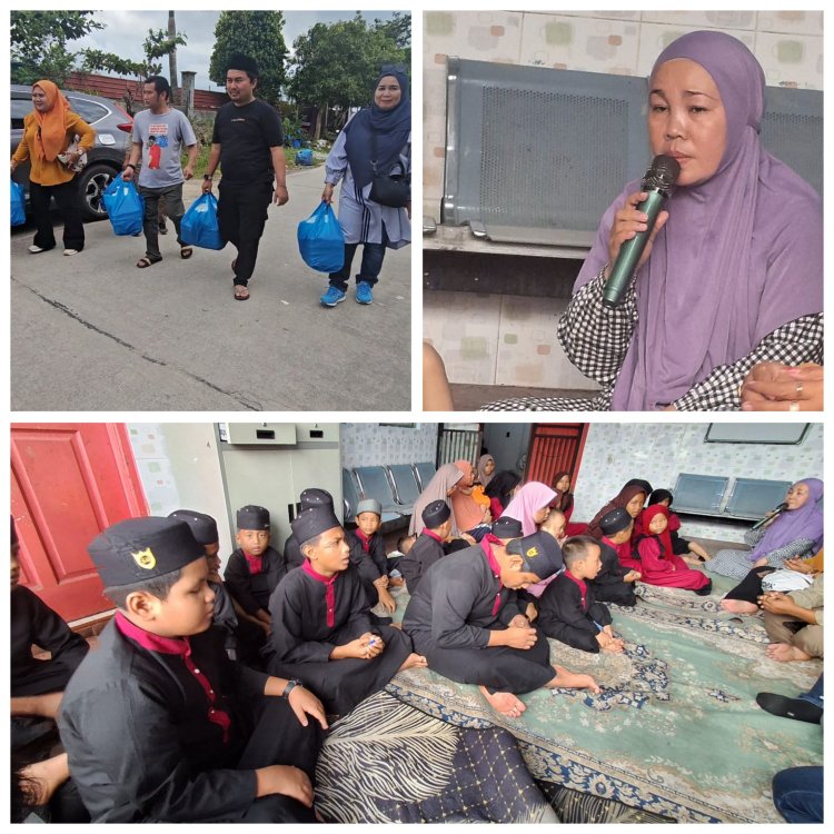 Usai Misi Kemanusiaan, Jurnalis Batam Berbagi di Panti Asuhan dan Sejumlah Masjid