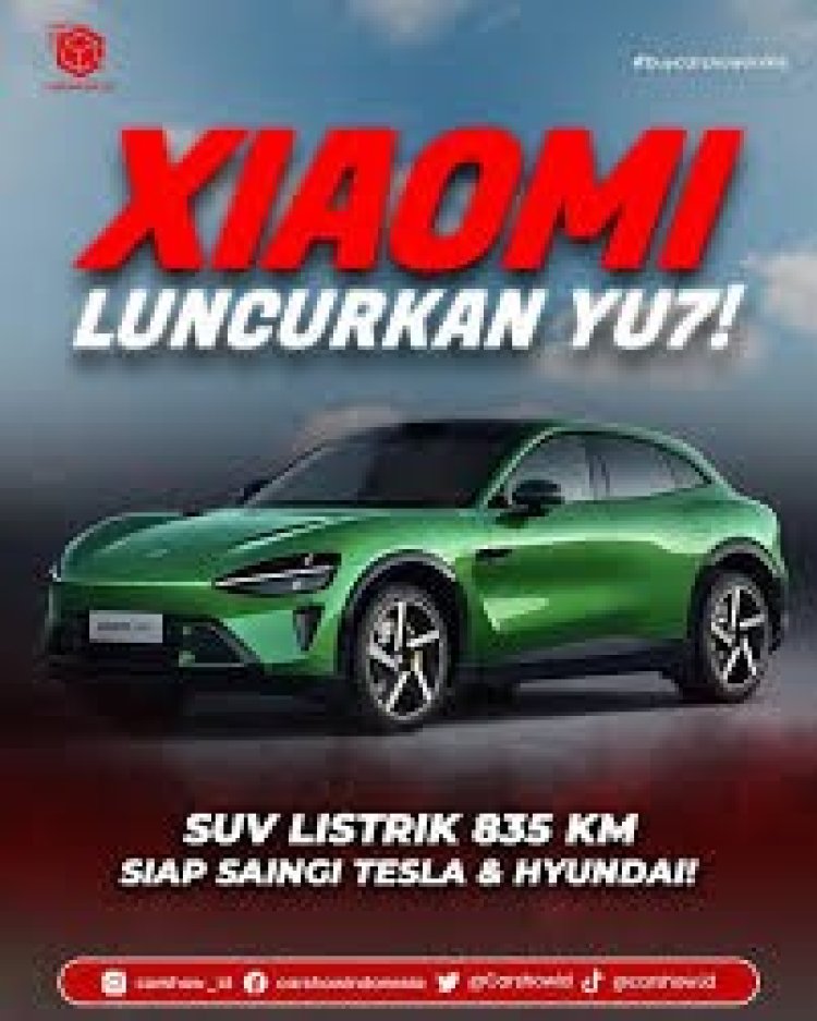Gebrakan Baru! Xiaomi Resmi Luncurkan SUV Listrik "Ultra" di Indonesia, Tantang Dominasi Tesla