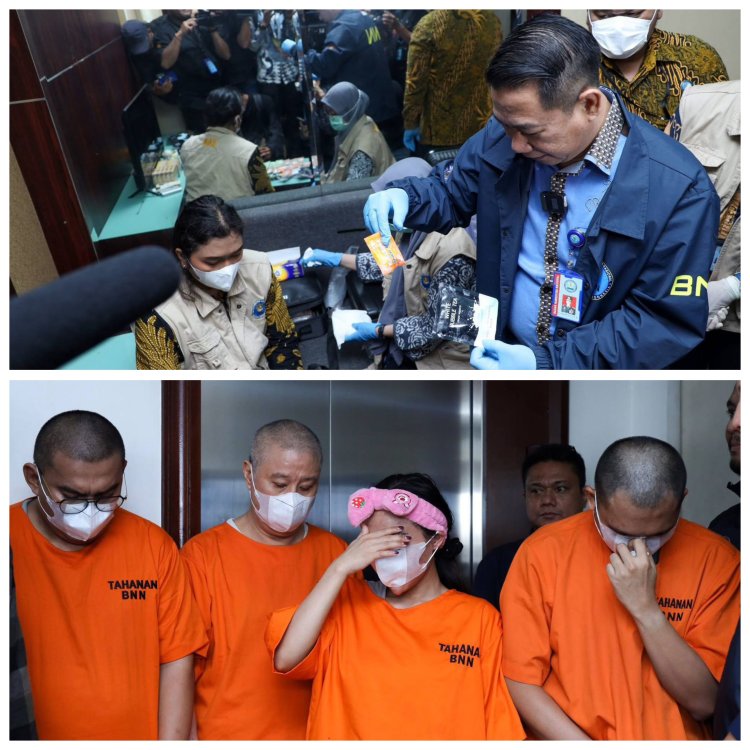 BNN, Bea Cukai, dan Imigrasi Bongkar Jaringan Narkotika Berkedok Vape dan Minuman Energi