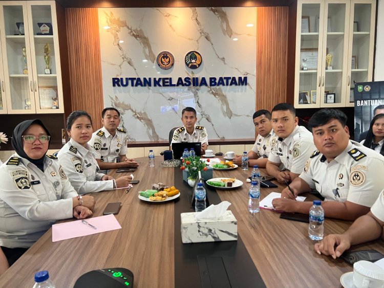 Rutan Kelas IIA Batam Ikuti Pengarahan Dirjen PAS Bahas Strategi Hadapi Penerapan KUHP dan KUHAP Baru