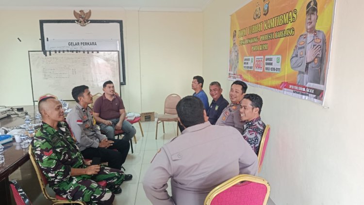 Polsek Bengkong Gelar Jumat Curhat Kamtibmas, Warga Tanjung Buntung Diajak Waspada Curanmor