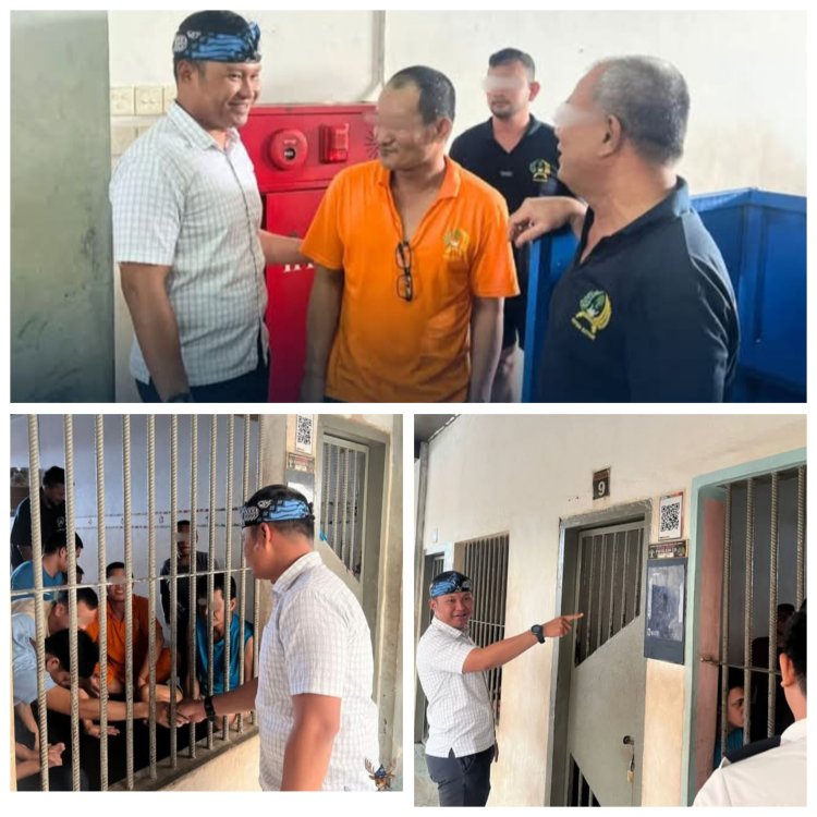 Karutan Batam Lakukan Kontrol Rutin Blok Hunian Demi Kamtib Rutan