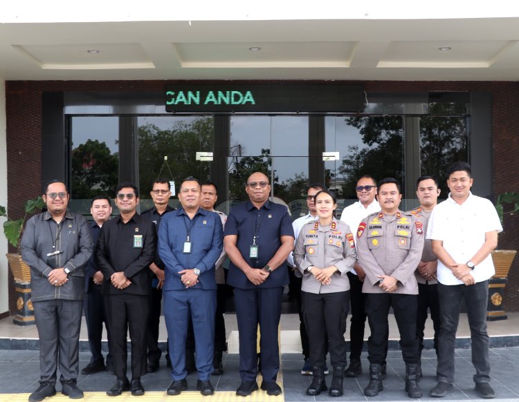 Jalin Sinergitas, Kapolres Karimun Silaturahmi Ke Pengadilan Negeri Tg. Balai Karimun Kelas II