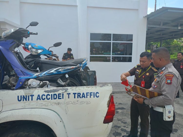 Tindak Lanjut Proses Hukum, Polres Lingga Kirim Berkas Perkara Laka Lantas Tahap II ke Kejaksaan