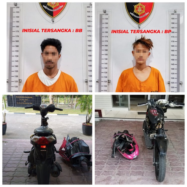 Polsek Sungai Beduk Ungkap Kasus Pencurian Kendaraan Bermotor di Wilayah Muka Kuning