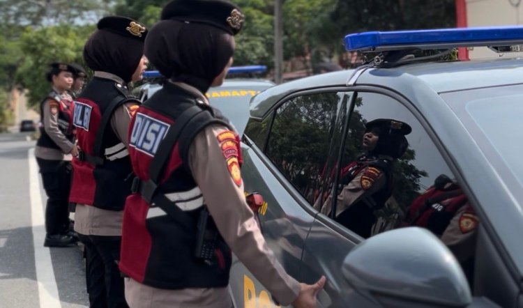 Polwan Ditsamapta Polda Kepri Gunakan Mobil Listrik, Perkuat Patroli Humanis dan Ramah Lingkungan