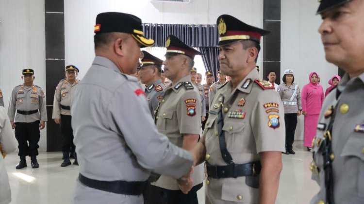 Polres Lingga Gelar Sertijab Kasat Lantas dan Dua Kapolsek, Perkuat Kinerja dan Pelayanan Kepolisian