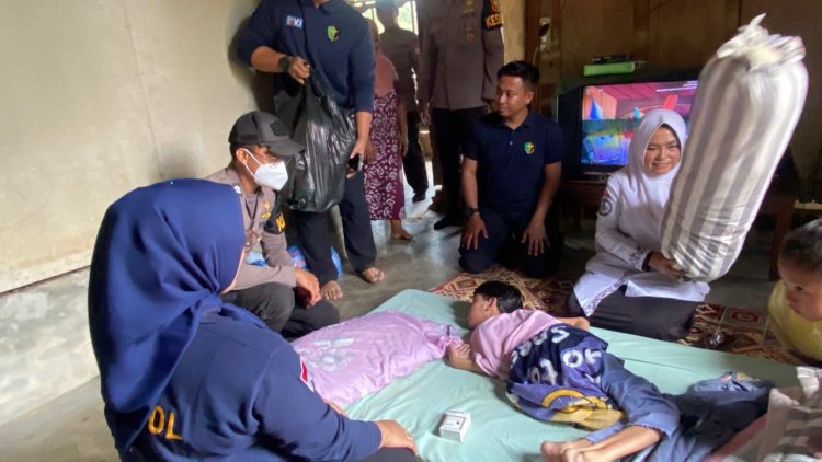 Polri Hadir Jaga Asa di Tengah Bencana, Ratusan Warga Aceh Terima Layanan Bakti Kesehatan Ops Aman Nusa II