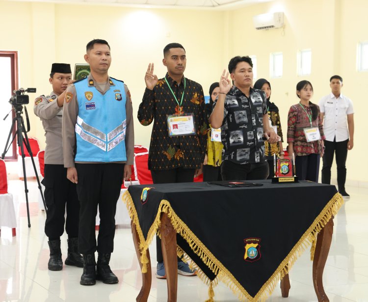Polda Kepri gelar pengambilan sumpah dan pakta integritas seleksi SIPSS T.A. 2026