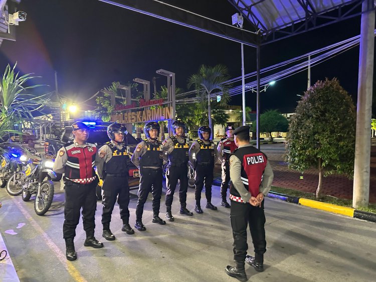 Antisipasi Kerawanan, Sat Samapta Polres Karimun Gelar Patroli KRYD