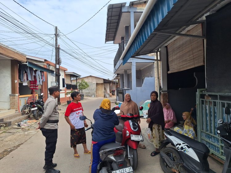 Hari ke 6 -Polsek Batu Ampar  Pengamanan,Kawal Pendistribusian Air Bersih di Tanjung Sengkuang, Warga Mengucapkan terimakasih Apresiasi
