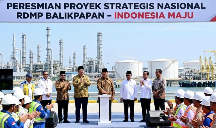Pemerintah Resmikan Proyek Strategis Nasional (PSN) Energi Baru Terbarukan di Kalimantan