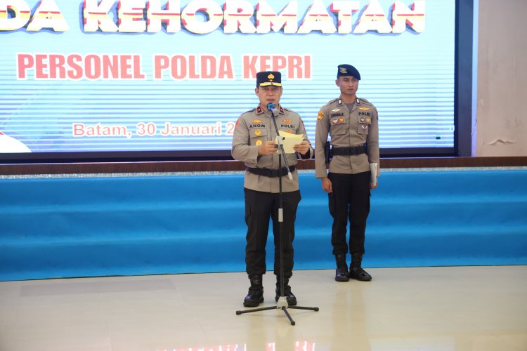 362 PERSONEL POLDA KEPRI TERIMA SATYALANCANA PENGABDIAN TAHUN 2026