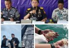 Gagalkan Penyelundupan 231 Ribu Benih Bening Lobster, Bea Cukai Batam Lepasliarkan BBL di Perairan Kepri