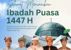 Keluarga Besar Rutan Batam Sampaikan Ucapan Marhaban Ya Ramadhan 1447 H