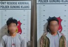Polres Bintan Sikat Dua Pelaku Percobaan Pencurian Kabel di PT. BAI