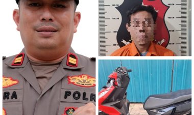 Apes Pertama Kali Beraksi, Pencuri Motor di Bengkong Diciduk Polisi