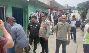 Polsek Batu Ampar Laksanakan Pengamanan Pendistribusian Air Bersih Hari Ke-14 di Kelurahan Tanjung Sengkuang