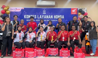Masuki Tahun ke-17, Kontes Layanan Honda Kepri Tegaskan Komitmen Pelayanan "Satu Hati"